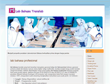 Tablet Screenshot of mediatranslab.com